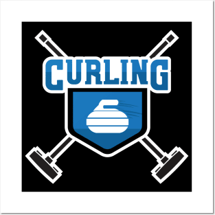 Curling Posters and Art